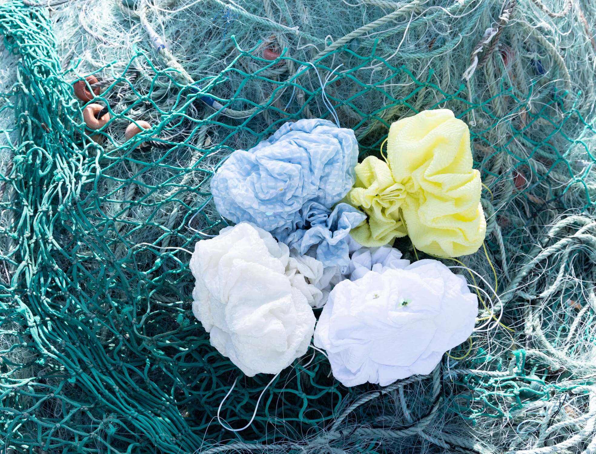 Bolsos joya Nube Novias sobre redes- Colección Anabel Santos - Galicia