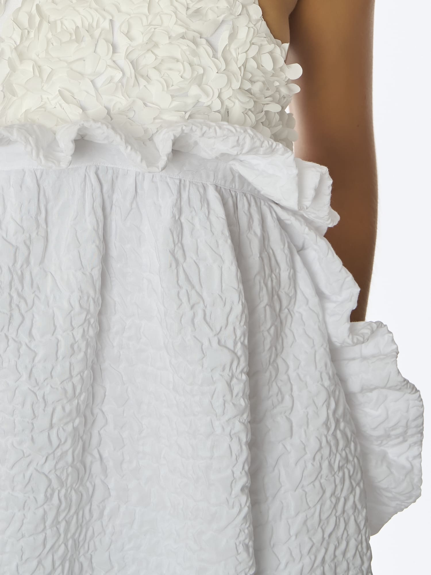 Vestido de novia Senda de Anabel Santos confección artesanal.
