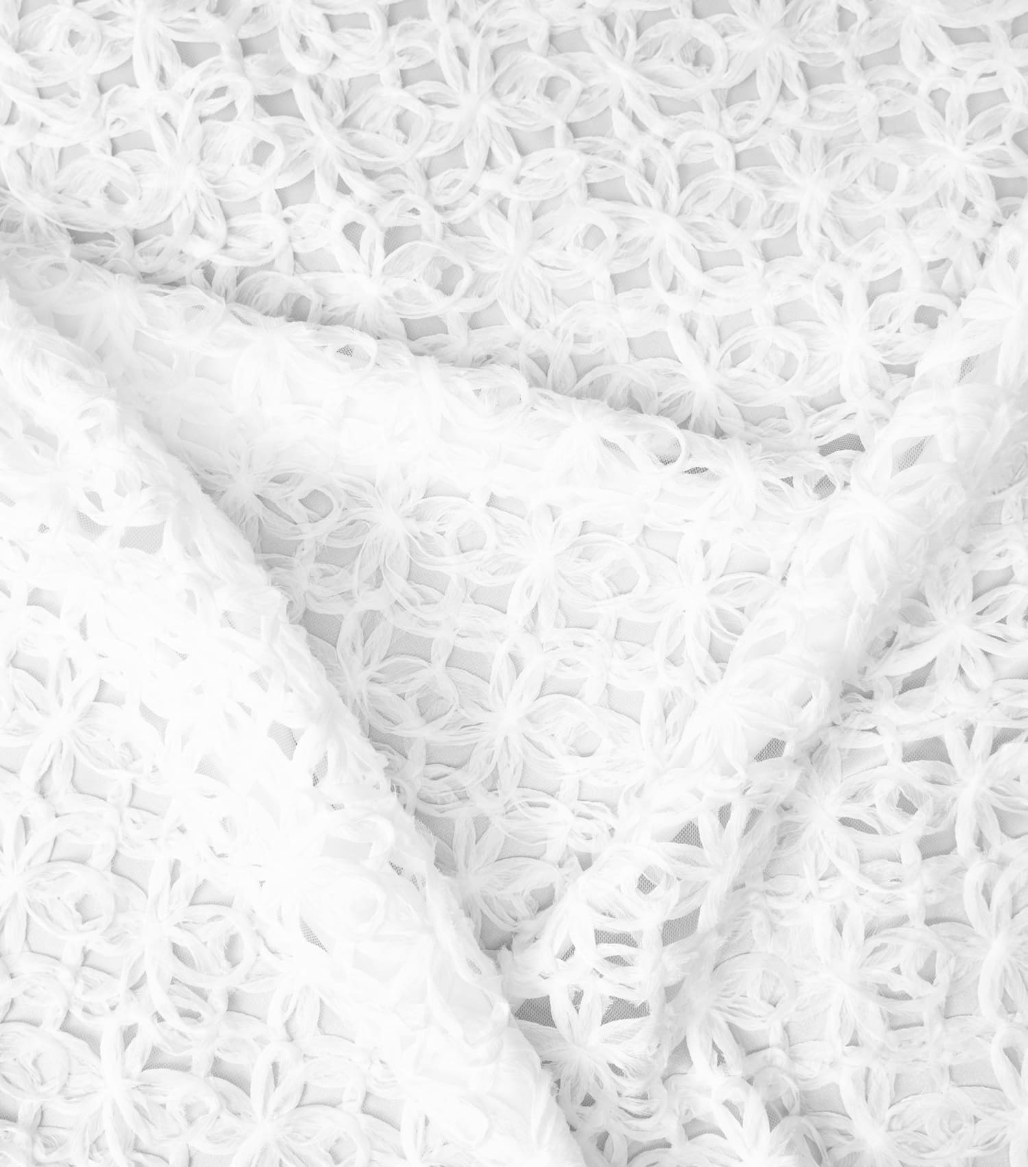Tejido de novia Nebra de Anabel Santos confección artesanal.