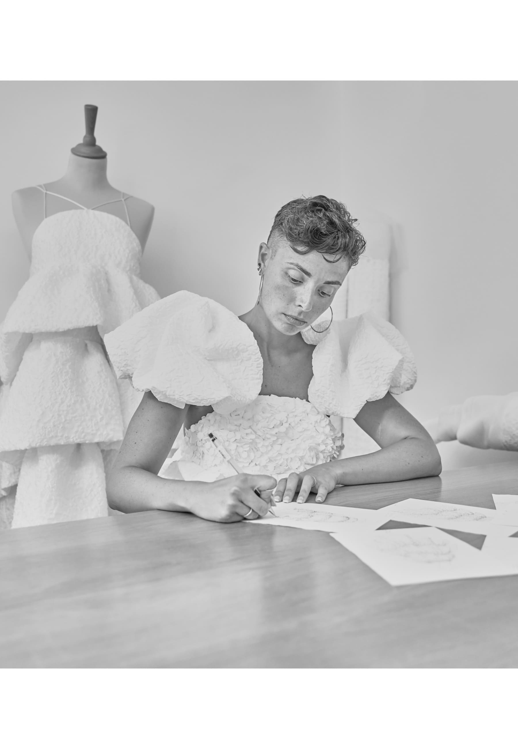 Diseñadora Anabel Santos. Alta costura y vestidos de novia